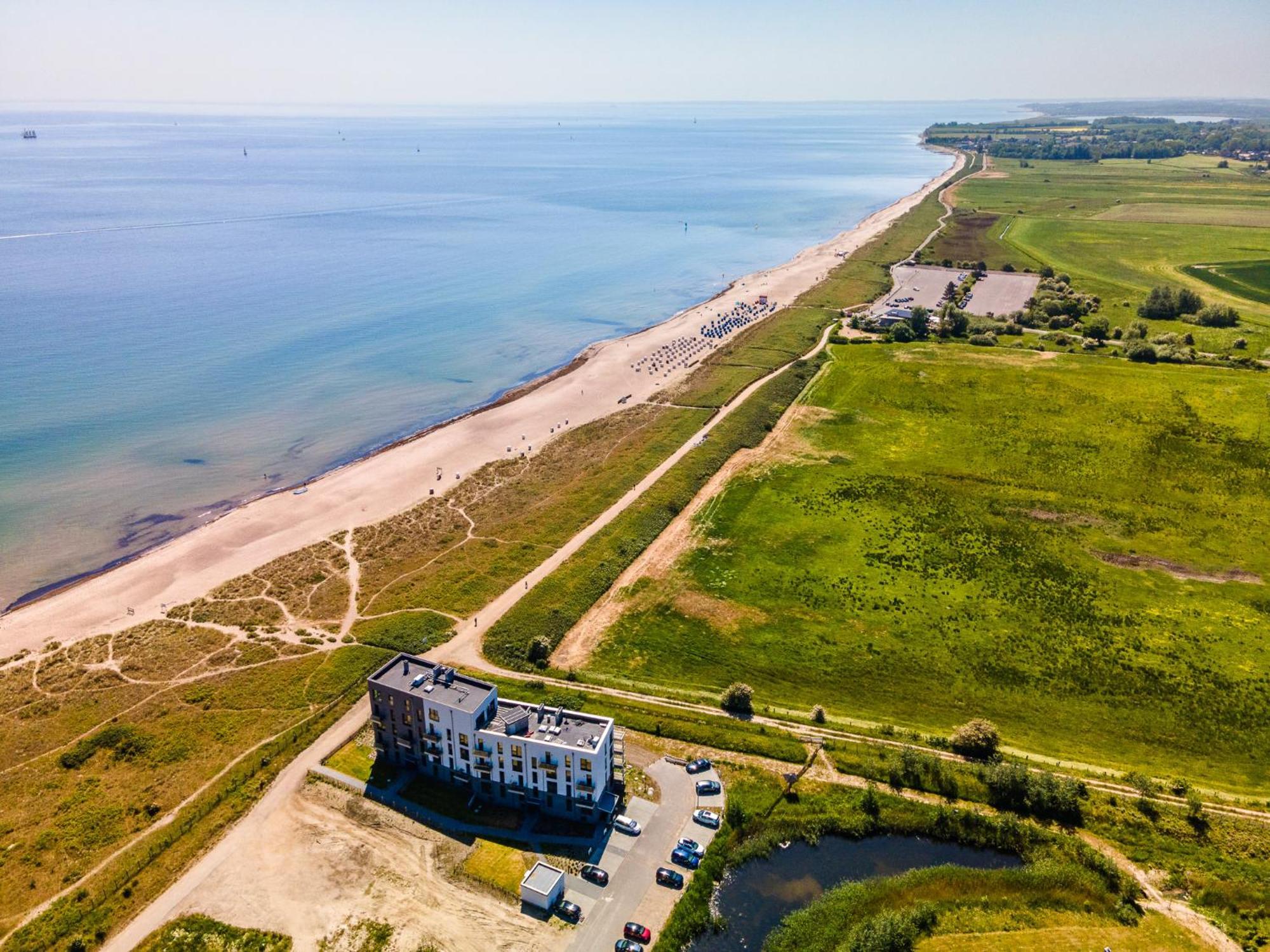 Beachterracefour- Eg, Meerblick, Terrasse, Kamin, Sauna Ольпеніц Екстер'єр фото